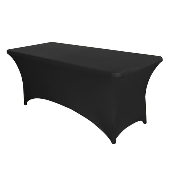Blå Dream Stretch Partydukar (1-pack, svart, 244 x 75