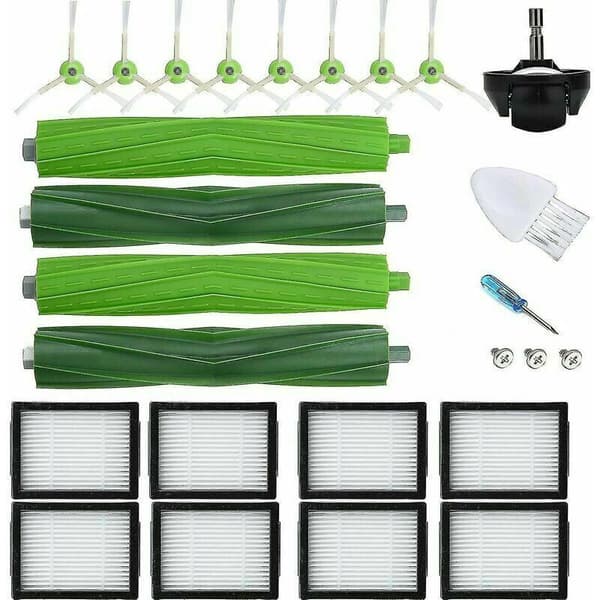 21 Erstatningsdele til Irobot Roomba E5 E6 I6 I6 + I3 I3 + I4 I4 + I7 I7 + I8