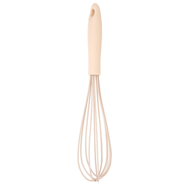 Mini Silicone Whisk, Pink, Stirring Whisk for Kitchen Cooking