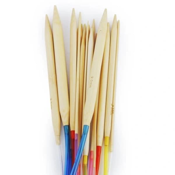 Pyöröpuikot - Määrittelemätön - 80cm - 18 Kokoa - Bambu - Värilliset Letkut