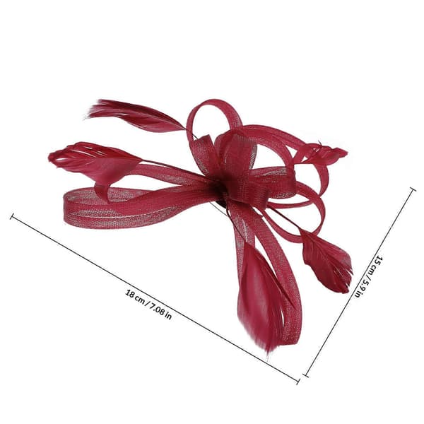 Huvudbonad Brudfascinator Hårklämma för Bröllop 1 Styck