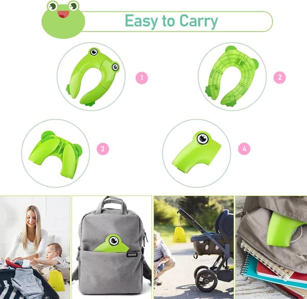 Baby Toalettreduserer, Reisesete, Sammenleggbart Barnesete