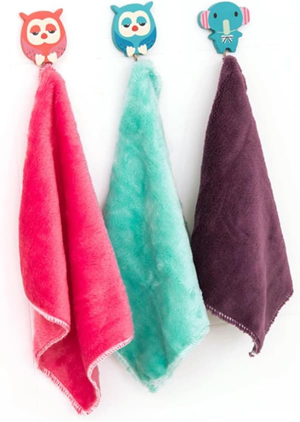 10-pack dishcloths microfiber kitchen towels oil-repellent non-slip for kitchenware glass
