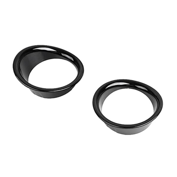 Instrumentpanelringe Blank Sort Passer til Road Glide FLTRX FLTRXS FLTRU