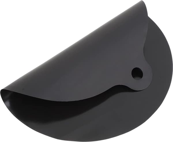 Non-slip pot holder, 4 pieces black, silicone induction hob protector, 22 cm kitchen utensil