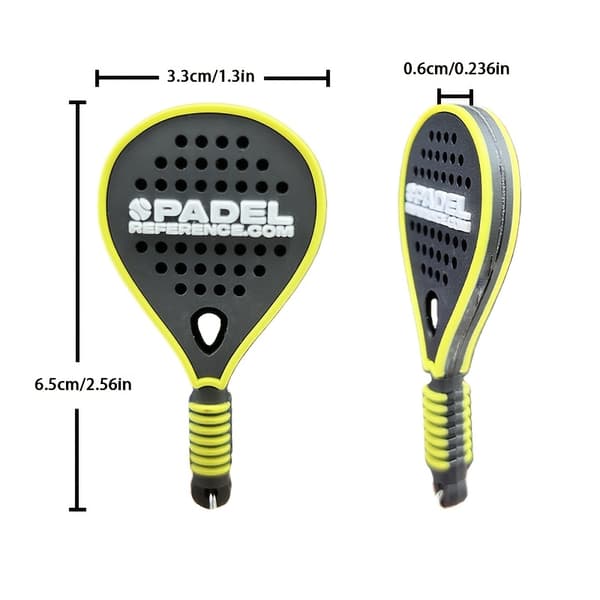 Nya Padel Tilbehør Nøglering Taske Tilbehør Høj Kvalitet Mode Gaver[YJD] Padel Nøglering Padel Keychain