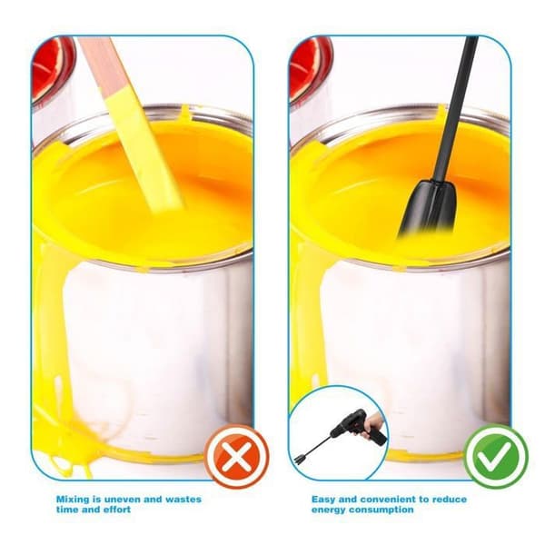 Epoxyblander med boremaskine - 5+5 stykker, genanvendelige - Velegnet til maling, epoxyharpiks
