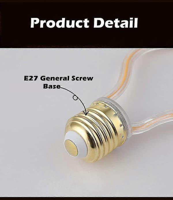 4w E27 Creative LED Bulbs Decorative Star Shaped Bulb Warm White 2700k Ac 220v 360 Beam Angle