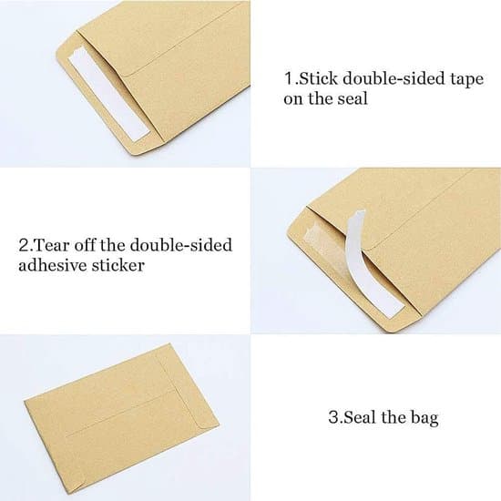 Papirposer – DIY-konvolutter – Muggresistente – 100 stk. – 12×18 cm – Gjenbrukbare – Minipapirposer – Bryllup, Jul – Brun