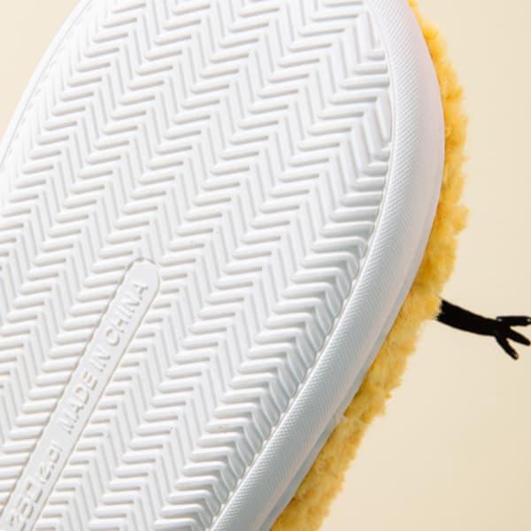 Søde hjemmesko til kvinder og mænd vinter varme memory foam bomuld hjemmesko bløde plys fleece slip-on hus (37-38)