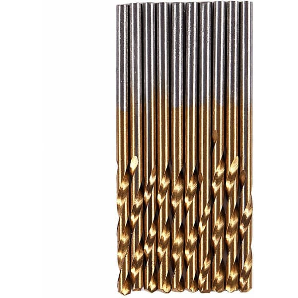 50 pcs 1/1.5/2.0/2.5/3 mm HSS Titanium Coated Drill Bit Set