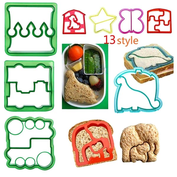Dyreformet silikonform for kaker, smørbrød og baking - miljøvennlig og DIY