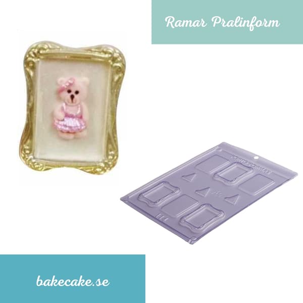 Praline Mold Frame Chocolate Mold - Porto Formas 114