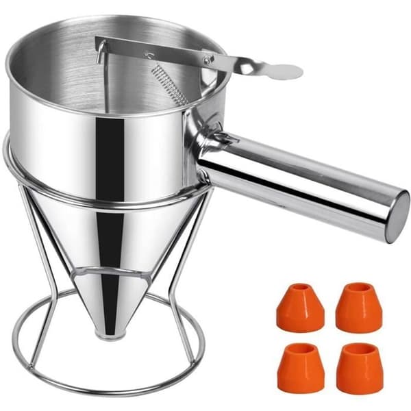 Dejdispenser - Køkken - 1,2 L - Rustfrit stål - Ergonomisk - Let at rengøre
