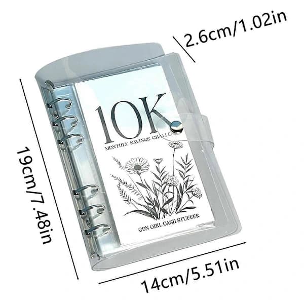 12-Month Envelope Money Saving Challenge Binder, 12 Month Saving Challenge, Money Saving Binder 5K