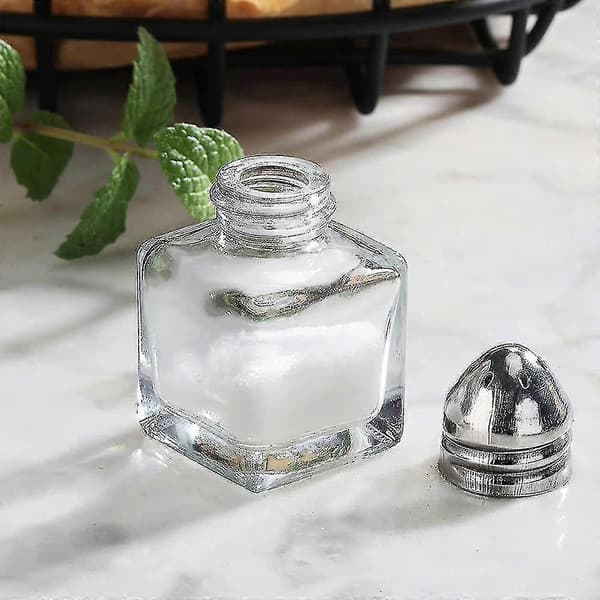 Mini Salt- og peberkværn, 15 ml / 1/2 Oz Glas Terning Krop Restaurant Salt- og peberkværn form1 shape1