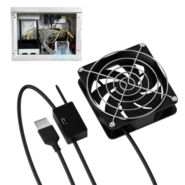 køleventilator til pc-køler USB 5 V følsom -