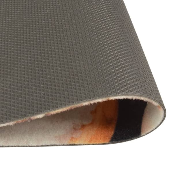 Kitchen mat machine washable vegetables 60x180 cm velvet