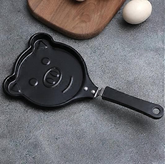 Pancake Mold for Kids, Mini Pancake Maker, Non-stick Pancake Pan, Kitchenware (Pig) Pig