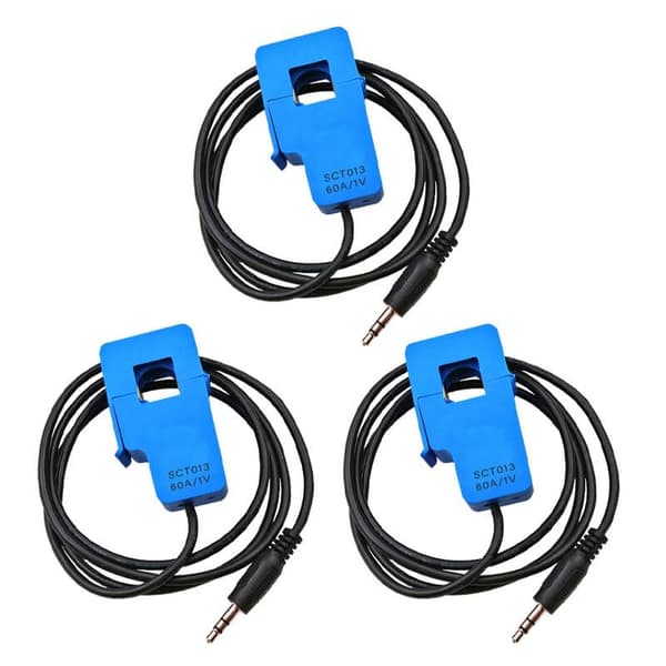 3 stk 60A 1V SCT-013-000 SCT-013-100 sensor -