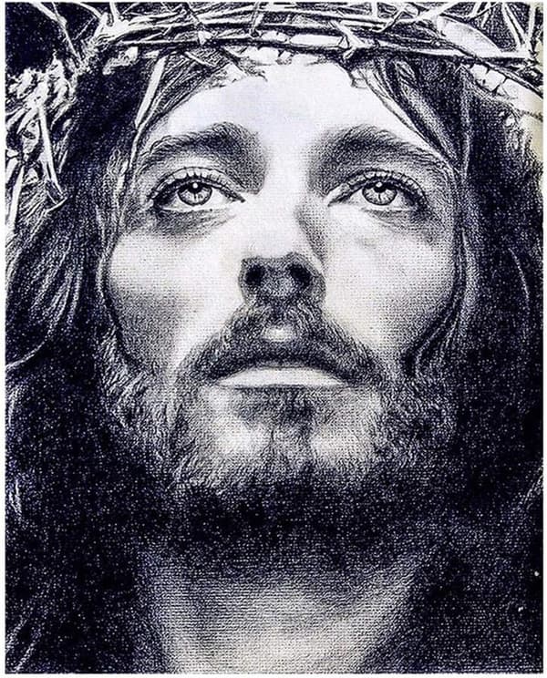 Diamantmaleri Full Rhinestones Kristendom Jesus Mann DIY, DIY