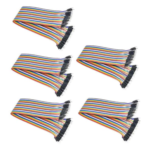 5 stk 30 cm hann til 40-PIN linje jumperkabel