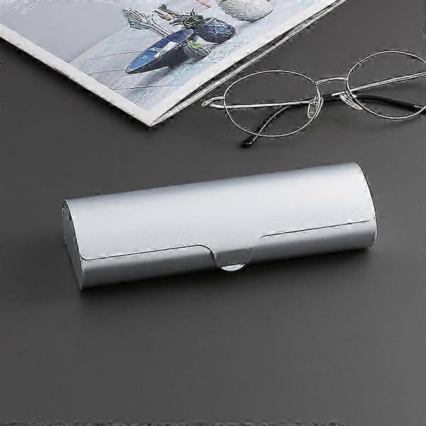 Aluminum Glasses Case - Hard Glasses Case Compatible with Myopia Glasses