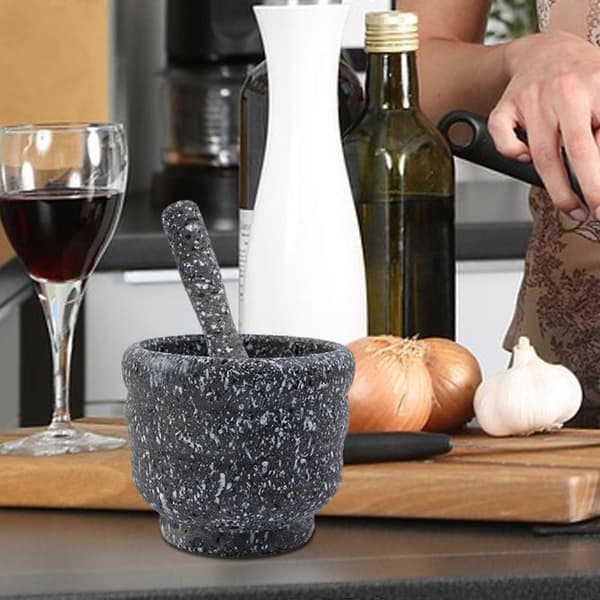 Manual Garlic Press Reusable Garlic Crusher Set for Pepper