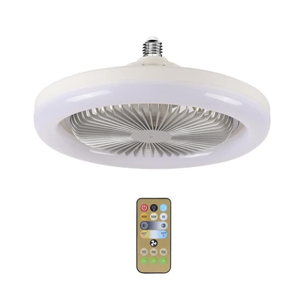 30W takvifte med integrerte E27-lamper og fjernkontroll