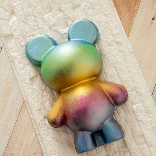 Teddy Bear Praline Mold - BWB 9910 - Special 3 Part Mold Transparent transparent