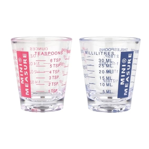 Tala Mini Måttbägare i Plast Transparent Transparent transparent