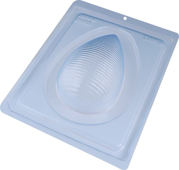 Praline Mold Egg 250g - BWB 9560 - Special 3 Part Mold Transparent transparent