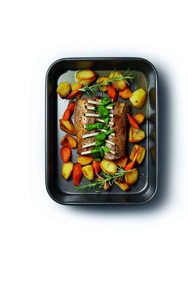 MasterClass Non-Stick 39 cm x 28 cm stekepanne