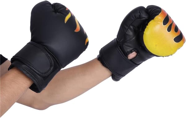 3 Farver Boksehandsker, Børn Bokse Combat Muay Thai Sparring Pun
