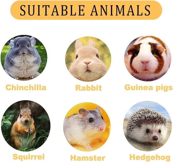 Kaninbo - 1 stk - Hamstersovepose - Hamsterseng - Marsvinseng - Varmt marsvinshus - Sovepose for dyr - Mini sovepose