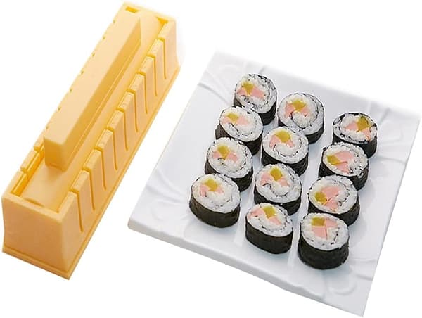 1 stk. tykk og avlang rund sushiformsett sushimaker