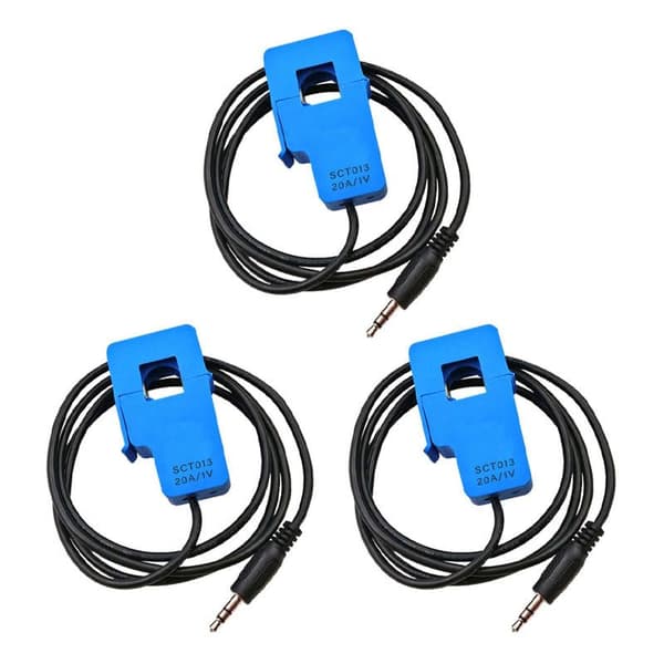 3 kpl 20A 1V SCT-013-000 SCT-013-100 anturi -