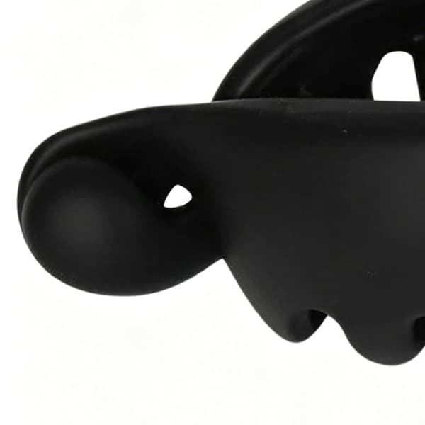 bananer-hårklemme, retro-styling-tilbehør, skridsikker, uden brud sort - Schwarz