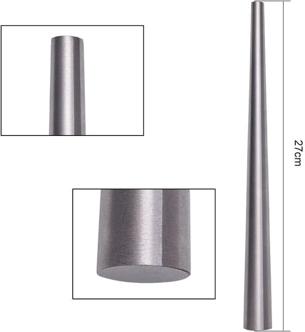 1 Set Stål Stick Förstorare Mandrel Ring Mätverktyg och Je DXGHC