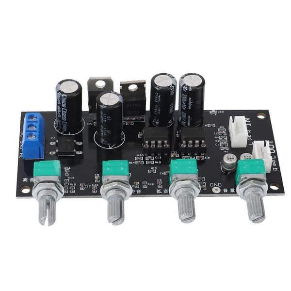 Ne5532 Preamplifier Tone Control Board Treble Midrange Volume Tone Control Adjustment Preamplifier, Fixed