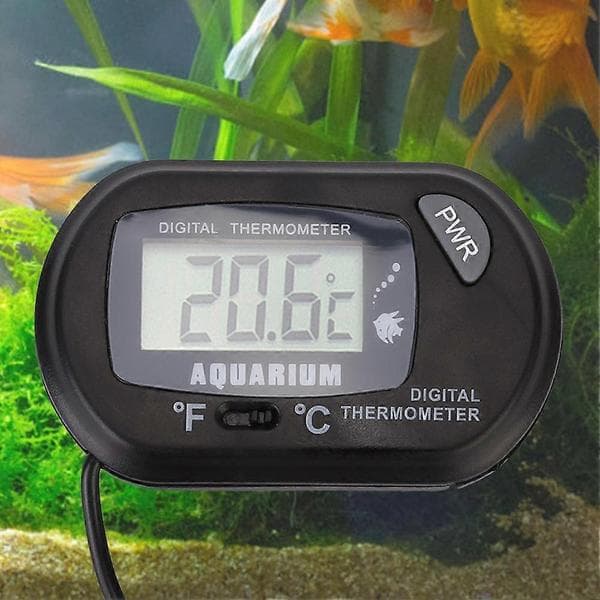 Practical and Beautiful Celsius Digital LCD Display Aquarium Temperature Thermometer Fish Tank Water Thermometers -50 Celsius +70