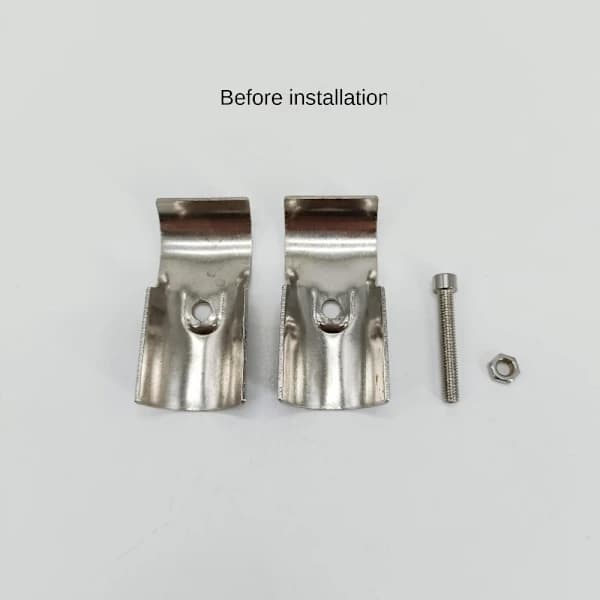 6 Pcs End Post T-Connectors, T-Pipe Fittings, Chain Link Fence Connection