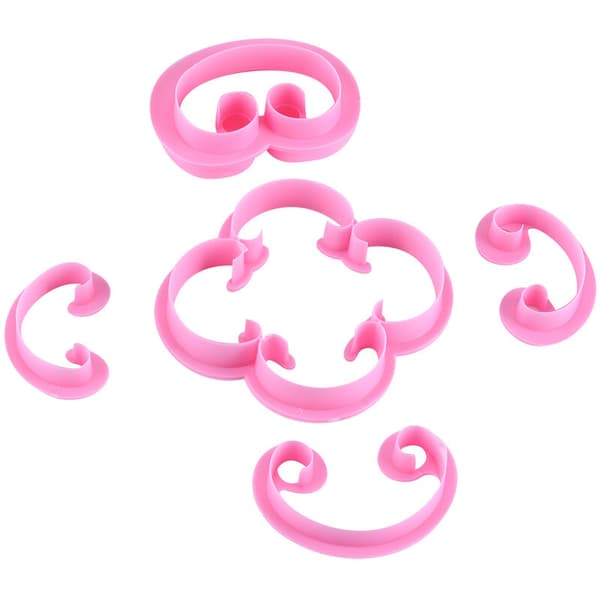 Spiselige Kagepynt Sukkerpasta Fondant Chokoladeform [D]