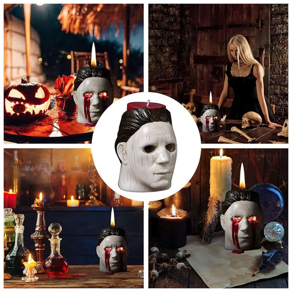 Spookys telysestake Skrekklysestake dekorasjon for spøkelseshus Lysestake Candlestick