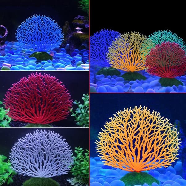 Artificial Decorative Coral Plant Ornament Silicone Artificial DXGHC