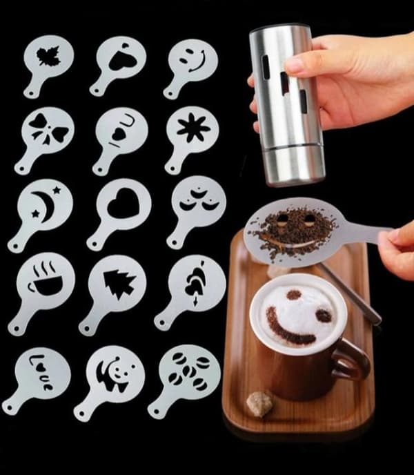 Barista Stencils 16 stk/pakke