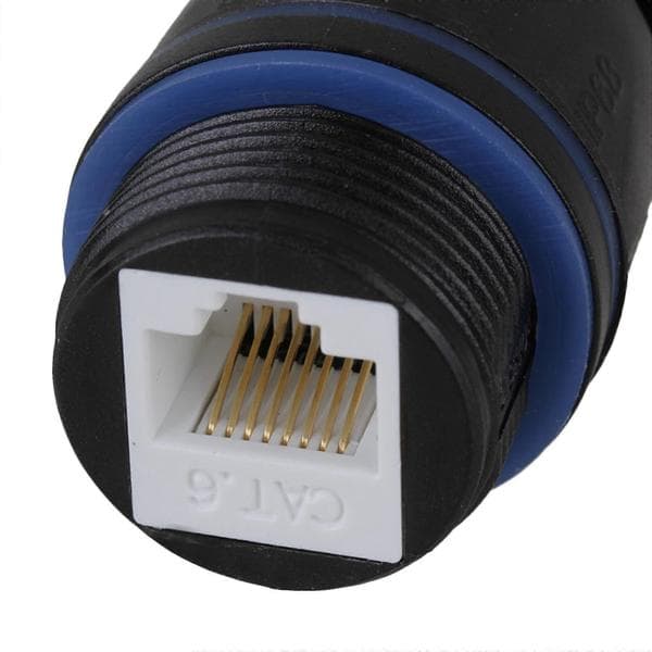 Ethernet Lan 8-Core Rj45 M25 Ap Ip68 Cable Connector Industrial Accessories