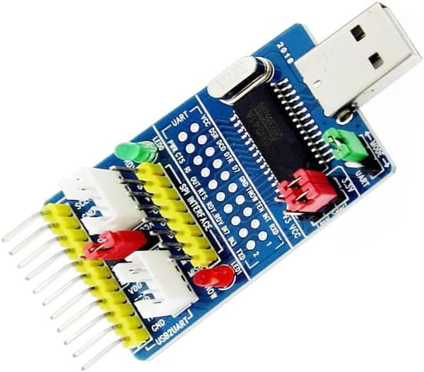 CH341A USB-SPI UART TTL ISP -sovitin EPP MEM -rinnakkaisporttimuunnin