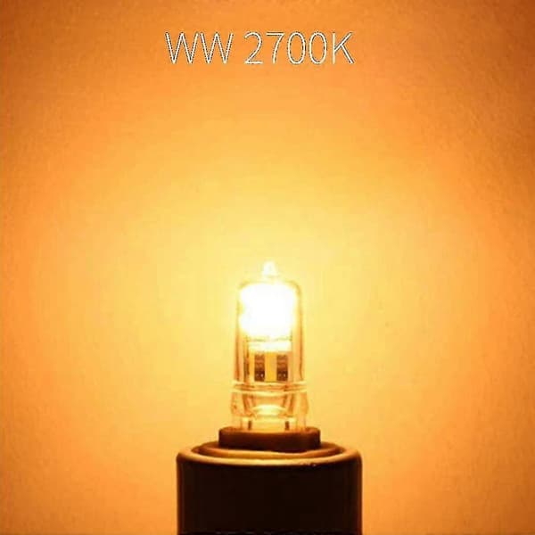 12V 50W G6.35 Halogen Lamps (12-pack) - Dimmable Bi-Pin Base for Ceiling and Cabinet Lighting