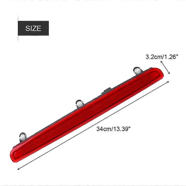 Rødt LED høyt montert bremselys bak for T5 Multivan Transporter 03-15 7E0945097A [DB] style686 style686